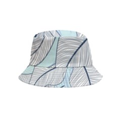 Tropical Flower Seamless Pattern Bucket Hat (kids)