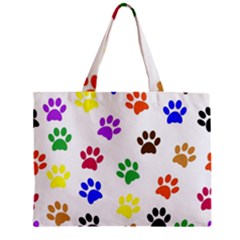 Pawprints Paw Prints Paw Animal Zipper Mini Tote Bag