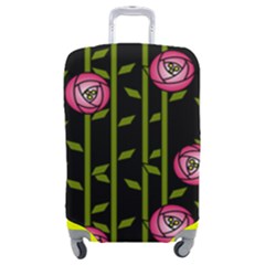 Abstract Rose Garden Luggage Cover (medium)