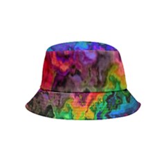 Pride Marble Bucket Hat (kids) by MRNStudios