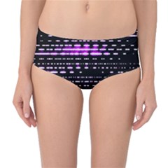 Purplestars Mid-waist Bikini Bottoms