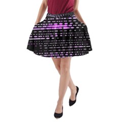 Purplestars A-line Pocket Skirt