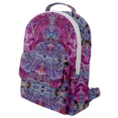 Fuchsia Blend June Flap Pocket Backpack (small)