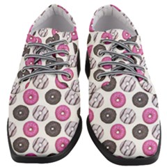 Pattern Seamless Design Decorative Women Heeled Oxford Shoes
