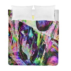 In Orbit Prismatic Duvet Cover Double Side (full/ Double Size)