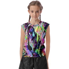 In Orbit Prismatic Kids  Raglan Cap Sleeve T-shirt