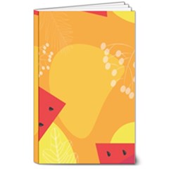 Watermelon Flower 8  X 10  Softcover Notebook