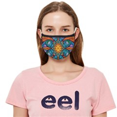 Schwarz Bunt Cloth Face Mask (adult)