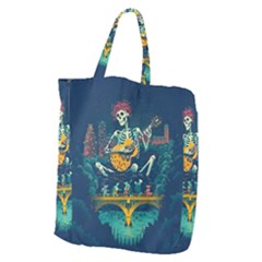 Grateful Dead Singing Skeleton Giant Grocery Tote