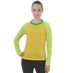 4 Farben Women s Pique Long Sleeve T-Shirt