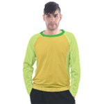 4 Farben Men s Long Sleeve Raglan T-Shirt