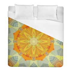 Sunshine Sunny Sun Abstract Yellow Duvet Cover (full/ Double Size)