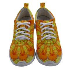 Sunshine-sunny-sun-abstract-yellow - Women Athletic Shoes by Ravend