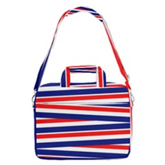 Red-white-blue-patriotic-ribbons Macbook Pro 15  Shoulder Laptop Bag