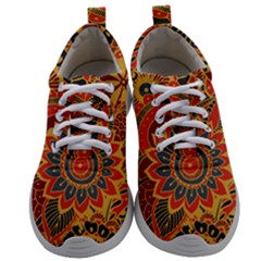 Bright Seamless Pattern With Paisley Mehndi Elements Hand Drawn Wallpaper With Floral Traditional In Mens Athletic Shoes