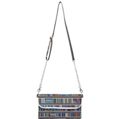 Bookshelf Mini Crossbody Handbag