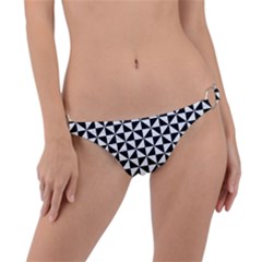 Triangle-pattern-simple-triangular Ring Detail Bikini Bottoms