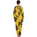 Yellow Regal Filagree Pattern Hooded Jumpsuit (Ladies) View2