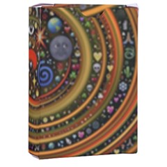 Swirl Vortex Emoji Cyclone Motion Art Playing Cards Single Design (rectangle) With Custom Box by Paksenen