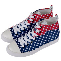 Illustrations Stars Women s Mid-top Canvas Sneakers by anzea