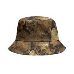 Skull Texture Vintage Bucket Hat by anzea