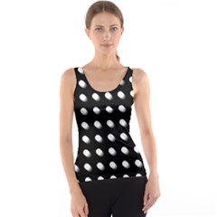 Background Dots Circles Graphic Women s Basic Tank Top