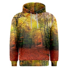 Forest Woods Autumn Nature Men s Overhead Hoodie