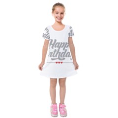 Birthday  Kids  Short Sleeve Velvet Dress by didisemporium