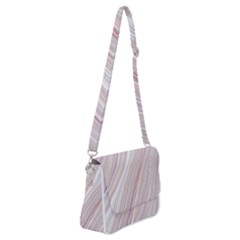 Marble Texture Marble Painting Shoulder Bag With Back Zipper