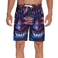 Shadow Madness (ai) Men s Beach Shorts by dflcprintsclothing