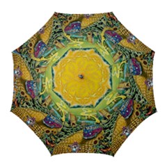 Grateful Dead Golden Road Golf Umbrellas