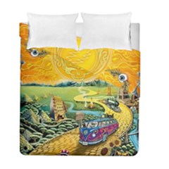 Grateful Dead Golden Road Duvet Cover Double Side (full/ Double Size)