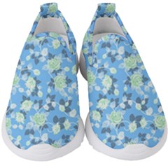 Pattern Texture Seamless Design Kids  Slip On Sneakers by Perong
