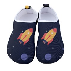 Cosmos Rocket Spaceship Ufo Women s Sock-style Water Shoes by Salmanaz77