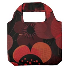 Flower Floral Flora Nature Pattern Background Backdrop Premium Foldable Grocery Recycle Bag