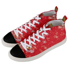 Christmas Ornament Men s Mid-top Canvas Sneakers