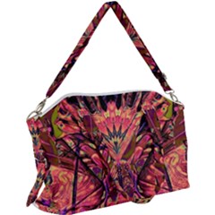 Trippy Garland Canvas Crossbody Bag