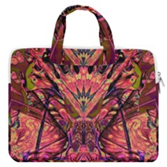 Trippy Garland Macbook Pro 15  Double Pocket Laptop Bag 