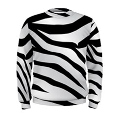 White Tiger Skin Men s Sweatshirt