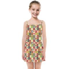 Template Christmas Pattern Kids  Summer Sun Dress