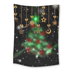 Christmas Star Jewellery Medium Tapestry by anzea