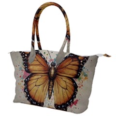 Butterflies Of Motivation Canvas Shoulder Bag