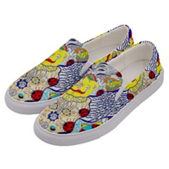 Supersonic Ladybug Angel Power Men s Canvas Slip Ons