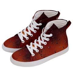 Water Drops, Lui, Amazing Women s Hi-top Skate Sneakers by kyorashop23