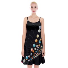 Ballons Night Party Spaghetti Strap Velvet Dress