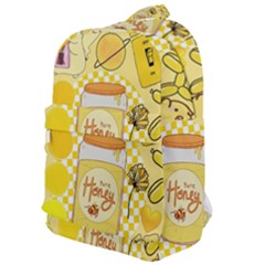 Marillo Pastel Zkt, Aesthetic, Stickers, Yellow Classic Backpack