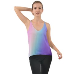 Pastel Rainbow, Color Chiffon Cami