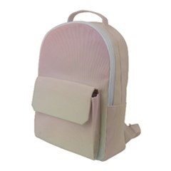 Rainbow Pastel, Purple, Gradient, Light, Led, Pink, Simple Flap Pocket Backpack (large)