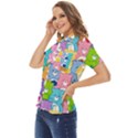 Care Bears, Adorable, Art Women s Short Sleeve Double Pocket Shirt View3