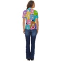 Care Bears, Adorable, Art Women s Short Sleeve Double Pocket Shirt View4